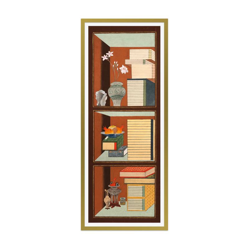 Traditional Korean Bookcase C Art Print