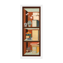 Traditional Korean Bookcase C Art Print