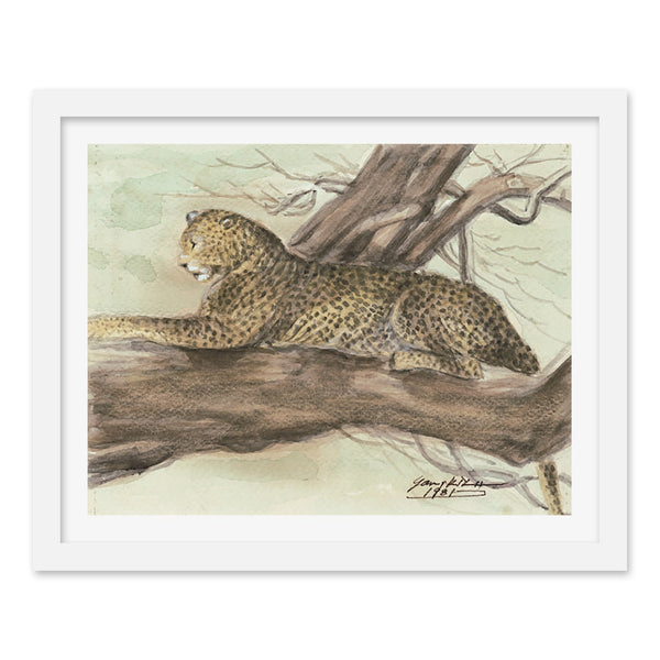 Leopard Art Print